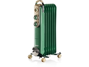 ARIETE oljni radiator 7 reberni vintage 837 zelen