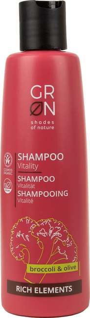 "GRN Vitality Shampoo Broccoli &amp; Olive - 250 ml"