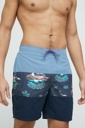 Kopalne kratke hlače Rip Curl mornarsko modra barva - mornarsko modra. Kopalne kratke hlače iz kolekcije Rip Curl