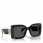Sončna očala Versace ženska, črna barva, 0VE4467U - črna. Sončna očala iz kolekcije Versace. Model z enobarvnimi stekli in okvirji iz plastike. Ima filter UV 400.