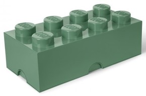 LEGO škatla za shranjevanje 8 - kaki 250 x 500 x 180 mm