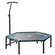 Fitnes trampolin 127 x 127 cm zložljiv