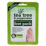 Xpel Tea Tree Tea Tree &amp; Peppermint Deep Moisturising Foot Pack vlažilna nega za stopala 1 ks