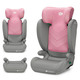 Kinderkraft avtosedeži I-Spark, Pink, 15-36 kg, Isofix