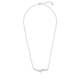 MOISS Luksuzna dvobarvna ogrlica s cirkoni N0000480 srebro 925/1000