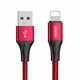 Joyroom Fast Charging kabel USB / Lightning 3A 1m, rdeč