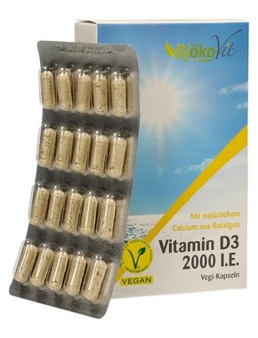 Vitamin D3 2000 I.E. - 60 veg. kapsul