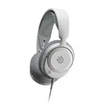 SteelSeries Arctis Nova 1P gaming slušalke, bele, 3.5 mm/bluetooth, 93dB/mW, mikrofon