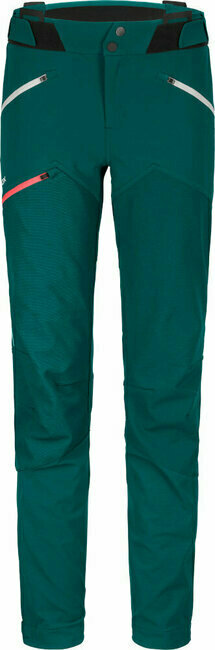 Ortovox Westalpen Softshell Pants W Pacific Green XS Hlače na prostem