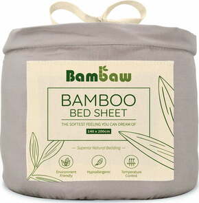 Bambaw Rjuha iz bambusa 140 x 200 cm - Grey