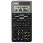 Sharp kalkulator EL520TGGY, tehnični, 419 funkcij, črn in siv