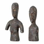 Komplet 2 kovinskih kipcev Bloomingville Rhea, višina 11,5 cm