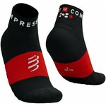Compressport Ultra Trail Low Socks Black/White/Core Red T1 Tekaške nogavice