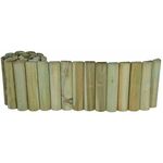 shumee Lesena vrtna palisada z valjčnim robom 4,6x20x200 cm