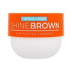 Byrokko Shine Brown Beta Carotene Tanning Maximiser zaščita pred soncem za telo za vse tipe kože 200 ml