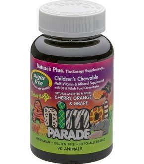 Animal Parade® Multivitamin - brez sladkorja - Mešano sadje