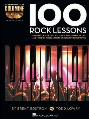 Hal Leonard Keyboard Lesson Goldmine: 100 Rock Lessons Notna glasba