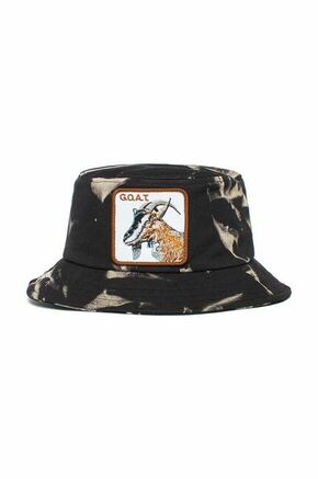 Bombažni klobuk Goorin Bros črna barva - črna. Klobuk iz kolekcije Goorin Bros. Model z ozkim robom
