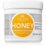 Kallos KJMN Professional Honey intenzivna vlažilna maska za suhe in poškodovane lase 275 ml