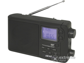 AKAI APR-2418 radio z budilko