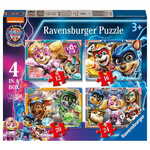 Ravensburger Puzzle - Paw Patrol v velikem filmu 4v1