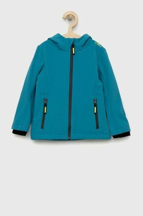 Otroška jakna CMP zelena barva - modra. Otroški jakna iz kolekcije CMP. Prehoden model