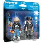 slomart playset playmobil duo pack policaj 70822 (10 pcs)