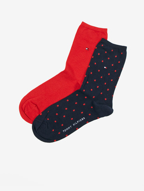 Tommy Hilfiger Ženske nogavice rdeča Sock