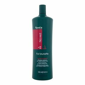 Fanola No Red Shampoo For Brunette šampon za vse vrste las 1000 ml za ženske