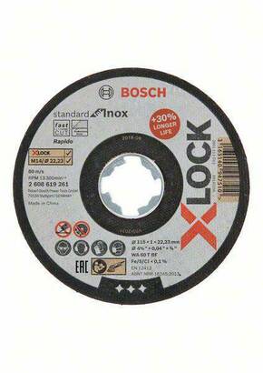 Bosch X-LOCK Standard for Inox 115 x 1 x 22
