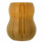 Rjava steklena ročno izdelana vaza (višina 20 cm) Pumpkin – Bloomingville