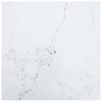 shumee Mizna plošča bela 50x50 cm 6 mm kaljeno steklo z marmorjem