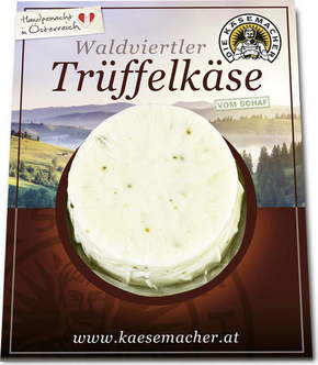 Die Käsemacher Waldviertler sir s tartufi z ovčjim mlekom - 120 g
