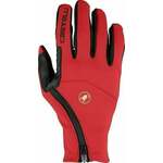 Castelli Mortirolo Glove Red L Kolesarske rokavice
