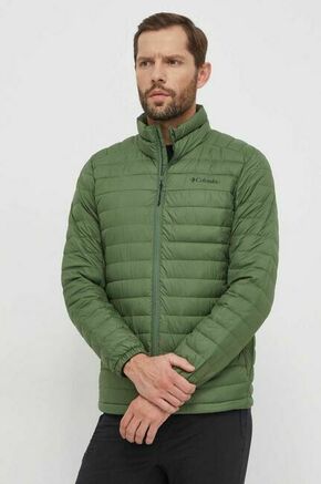 Športna jakna Columbia Silver Falls črna barva - zelena. Športna jakna iz kolekcije Columbia. Delno podložen model