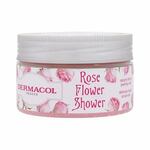 Dermacol Rose Flower Shower Body Scrub piling za telo 200 g