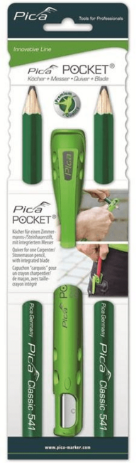 Pica-Marker komplet klesarskih svinčnikov Pica Pocket + 2× Pica Classic 541 (505/02)