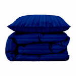 Temno modra enojna/podaljšana posteljnina iz damasta 140x220 cm Noble – Södahl