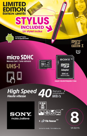 Sony microSD 8GB spominska kartica