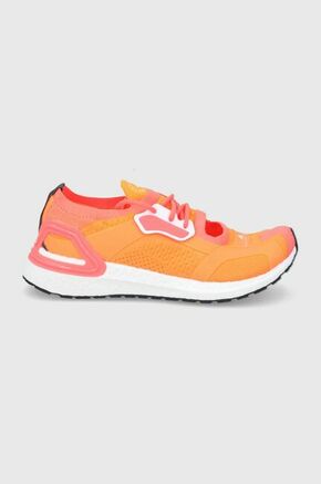 Tekaški čevlji adidas by Stella McCartney Ultraboost oranžna barva - oranžna. Tekaški čevlji iz kolekcije adidas by Stella McCartney. Model zagotavlja oprijem na različnih površinah.
