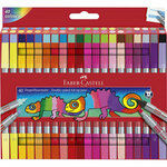 Faber-Castell obojestranski otroški markerji 40 barv
