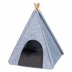 Svetlo siv šotor teepee za hišne ljubljenčke Wenko