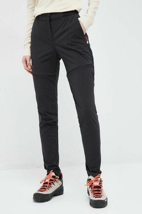 Outdooor hlače Salewa Pedroc 2 DST črna barva - črna. Outdooor hlače iz kolekcije Salewa. Model izdelan iz materiala