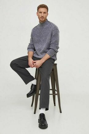 Pulover s primesjo volne Calvin Klein moški