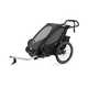 Thule Chariot Sport 1 otroški voziček, Midnight Black
