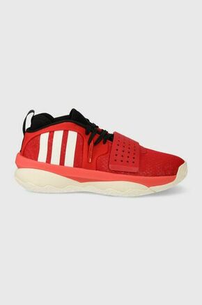 Košarkarski copati adidas Performance Dame 8 Extply rdeča barva - rdeča. Košarkarski copati iz kolekcije adidas Performance. Model zagotavlja blaženje stopala med aktivnostjo.