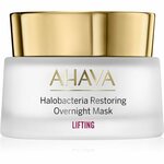 Ahava Lifting Halobacteria Restoring Overnight Mask učvrstitvena in gladilna nočna maska za obraz 50 ml za ženske