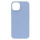 Silikonski ovitek (liquid silicone) za Apple iPhone 14, Soft, Sierra Blue