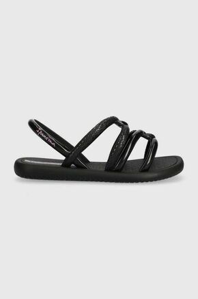 Otroški sandali Ipanema MEU SOL SAND črna barva - črna. Otroški sandali iz kolekcije Ipanema. Model je izdelan iz sintetičnega materiala. Model z mehkim