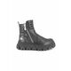 Otroški čevlji Primigi črna barva - črna. Zimski čevlji iz kolekcije Primigi. Nepodloženi model izdelan iz kombinacije naravnega usnja in ekološkega usnja.